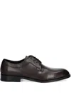 Hugo Boss Derrek Leather Derby In Red
