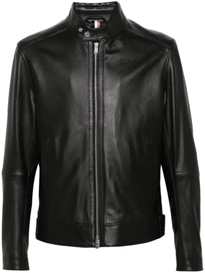 HUGO BOSS LEATHER JACKET