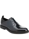 Hugo Boss Leather Lace-up Derby Shoes In Multi