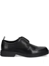 Hugo Boss Leather Loafers In Black