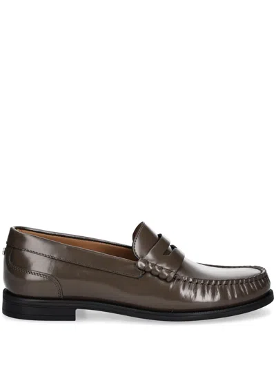 Hugo Boss Loafer Aus Leder In Braun