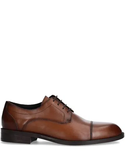 HUGO BOSS LEATHER OXFORD SHOES