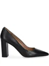 Hugo Boss Leather Pumps In Black