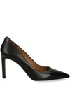 Hugo Boss Leather Pumps In Black