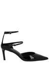 Hugo Boss Patent-leather Buckled Pumps In Multi