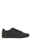 Hugo Boss Boss Leather Sneaker In Black