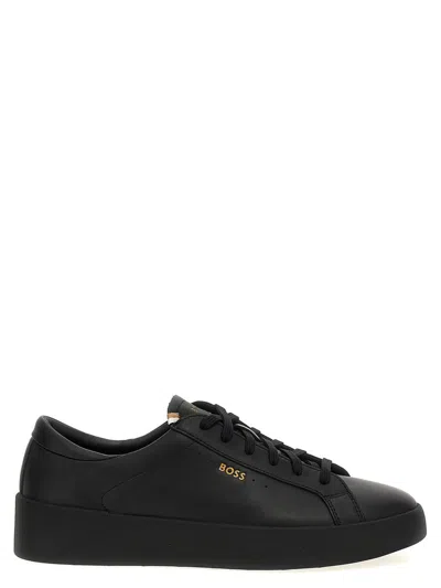 Hugo Boss Boss Sneakers In Black