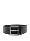Hugo Boss Leather Square-buckle Belt