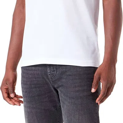 Hugo Boss Leisure Jersey Paul Curved Polo In White