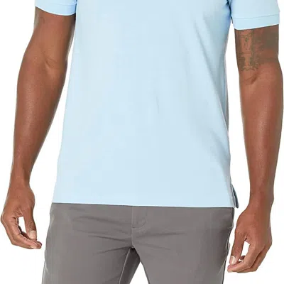 Hugo Boss Leisure Jersey Polo-piro Shirt In Blue