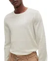 Hugo Boss Leno-p Solid Slim Fit Wool Sweater In Almond Milk