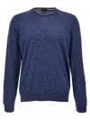 Hugo Boss Sweater Boss Men Color Gnawed Blue In Hellblau
