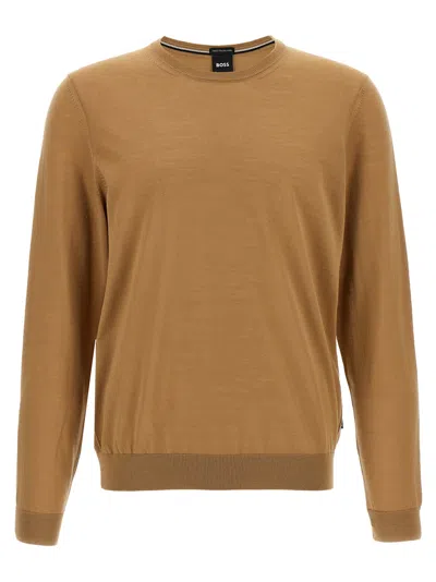 Hugo Boss Leno-p Sweaters And Cardigans In Brown