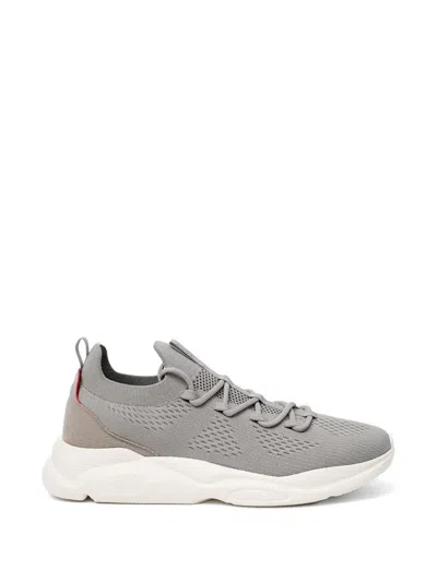 Hugo Boss Leon Ribbed Sneakers In Multi