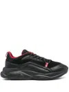 Hugo Boss Leon Runn "black Red" In Black/red