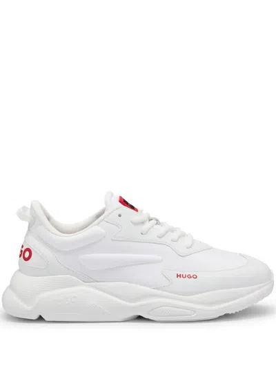 Hugo Boss Leon Runn Sneakers In White