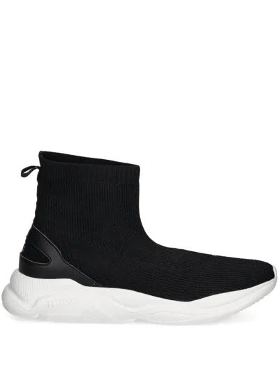Hugo Boss Leon Sneakers In Black