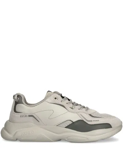 Hugo Boss Leon Sneakers In Grey