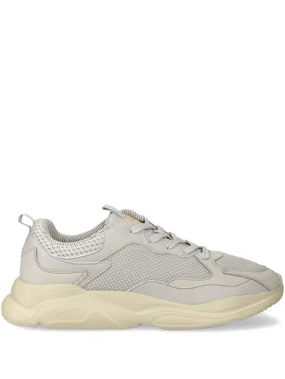 Hugo Boss Leon Trainers In Grey