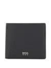 Hugo Boss Lewys Hammered-effect Wallet In Pattern