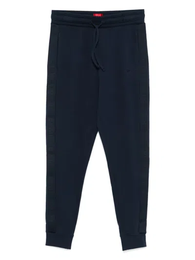 Hugo Boss Liam Track Pants In Blue