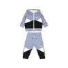 Hugo Boss Light Blue Set For Baby Boy With Logo In Light Blue