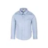 Hugo Boss Light Blue Shirt For Boy With Logo In Light Blue