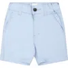 Hugo Boss Light Blue Shorts For Baby Boy With Logo In Light Blue