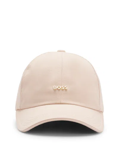 Hugo Boss Light Pink Logo Baseball Hat