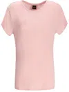 Hugo Boss Light Pink Logo Crewneck T-shirt In Pink