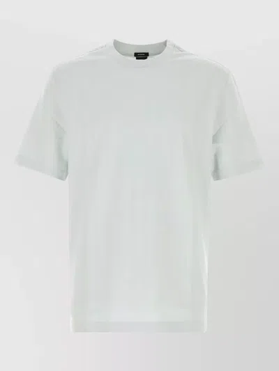 Hugo Boss Lightweight Cotton T Shirt Short Sleeves In White