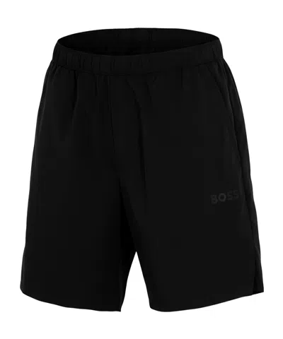 Hugo Boss Lightweight Sports Shorts In Black