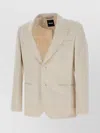 Hugo Boss Single-breasted Blazer In Cream