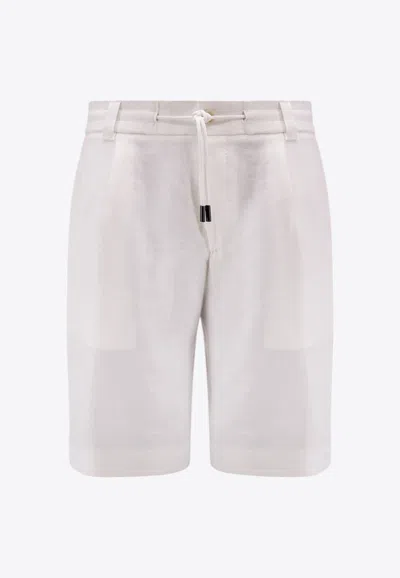 Hugo Boss Linen Bermuda Shorts
