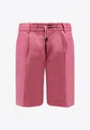 Hugo Boss Linen Bermuda Shorts