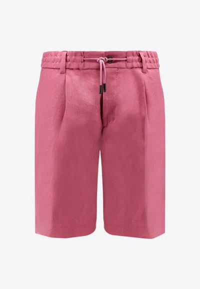 Hugo Boss Linen Bermuda Shorts