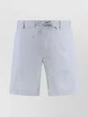 Hugo Boss Linen Blend Bermuda Shorts Drawstring Waist