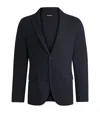 Hugo Boss Slim-fit Suit In A Performance-stretch Wool Blend In Blue