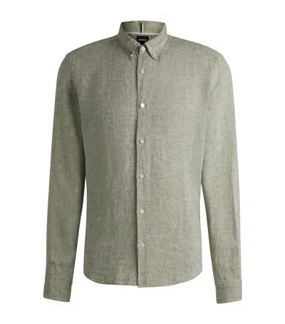 HUGO BOSS LINEN SHIRT