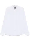 Hugo Boss Regular-fit Shirt In Easy-iron Cotton Poplin In White