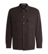 Hugo Boss Boss Sovracamicia "l-corvin-2pp-251" In Brown