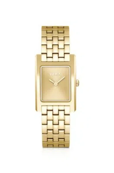 Hugo Boss Link-bracelet Watch With Gold-tone Dial Women's Watches