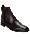 Hugo Boss Lisbon Leather Boot In Black