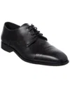 Hugo Boss Derrek Leather Derby In Black