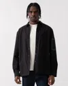 Hugo Boss Lite Mens Water-repellent Overshirt With Four-way Stretch In Burgundy