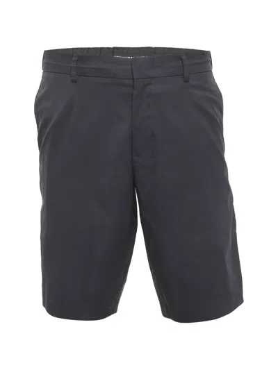 Pre-owned Hugo Boss Litt Technical Twill Shorts In Blue