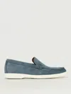 Hugo Boss Suede Contrasting-sole Loafers