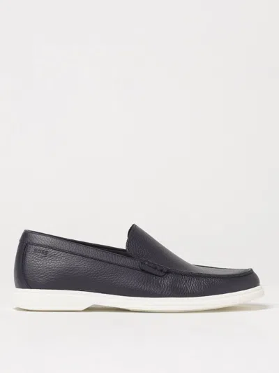 Hugo Boss Loafers Boss Men Color Blue In Blue