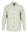 Hugo Boss Locky 2 Overshirt 370 Open Green In Neutral
