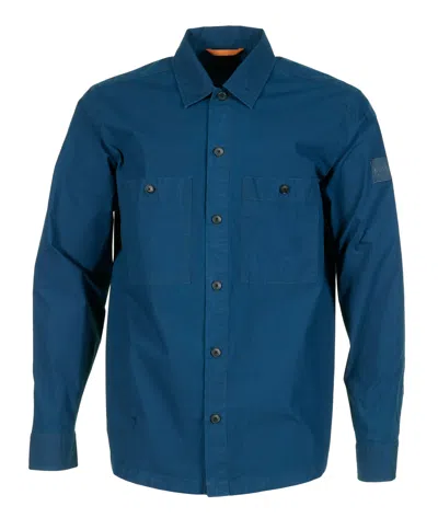 Hugo Boss Locky 2 Overshirt 466 Open Blue